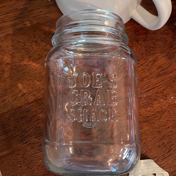 Joe’s Crab Shack mason jar - Picture 1 of 2